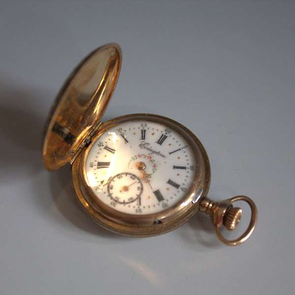 Lady's Pocket Watch by Byron L. Strasburger & Co., Image 1.