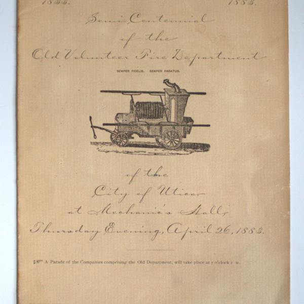 Fire Department Program by Floyd's Print Shop, Image 1.