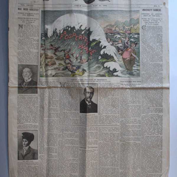 Saturday Globe by William T. Baker, Image 1.