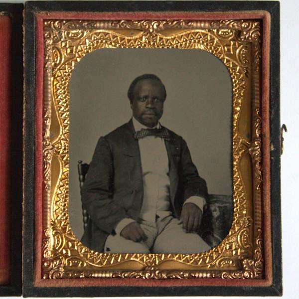 Ruby Ambrotype by Quinby & Co., Image 1.