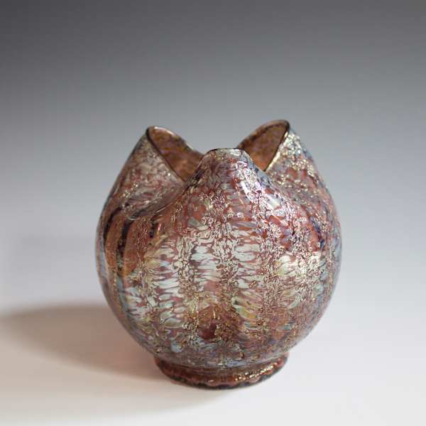 Rose Bowl by Dugan Glass Company, Image 1.