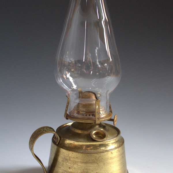 Finger Oil Lamp by Edward Miller & Co., George E. Baldwin, Image 2.