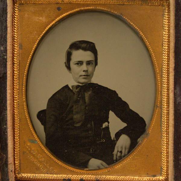 Ambrotype by Charles W. Teller, Image 1.