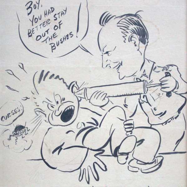 Cartoon by "Jolly" Bill Steinke, Image 1.