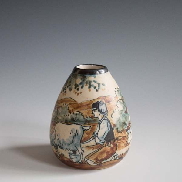 Vase by R.F. (Rudolphe Fischer) Ciboure, Image 2.