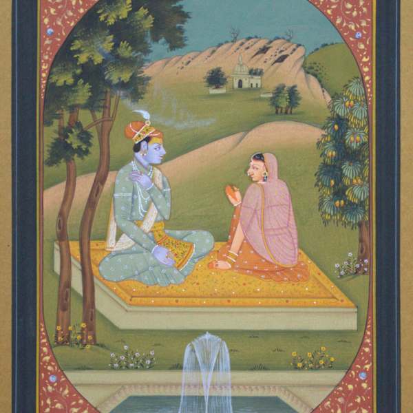 Krishna and Radha by Unknown, India, Image 1.
