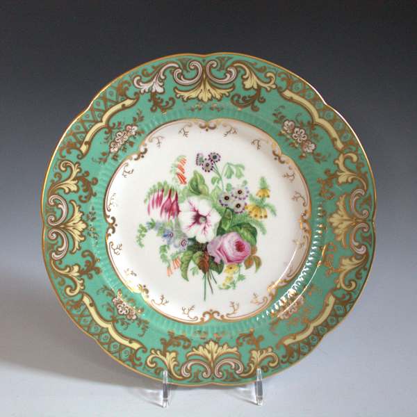 Dessert Plate by Samuel Alcock, John Ridgway, Image 1.
