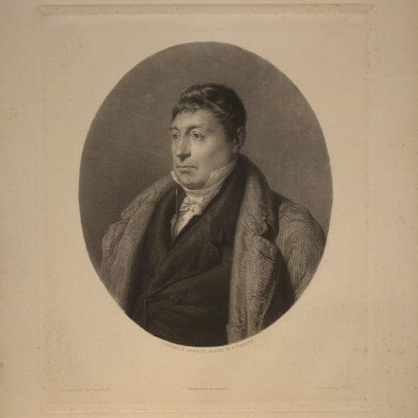 Portrait of Lafayette by Edouard Girardet, Ary Scheffer, Goupil & Cie., Image 1.