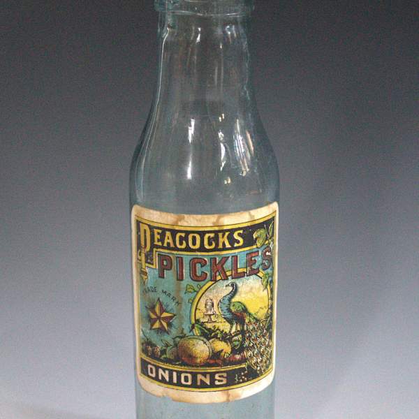 Bottle by Peacock's Pickles, Image 2.