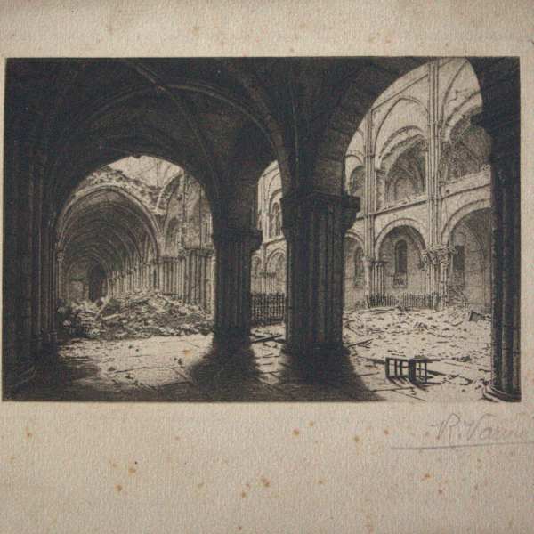 Cathedral Ruins by Raoul Varin, Image 1.