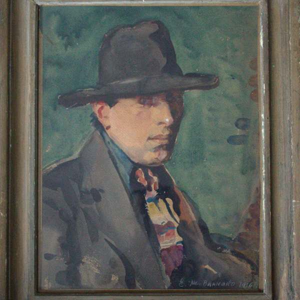 Portrait of William Tisch by Elinor Barnard Komroff, Image 2.