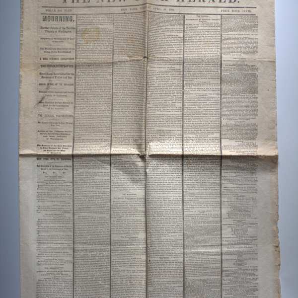 Newspaper by New York Herald, Image 5.