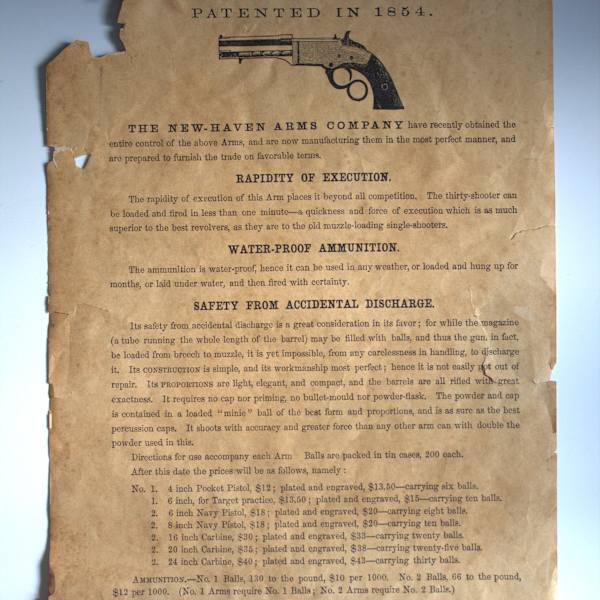 Advertisement by Joseph Merwin, Image 1.