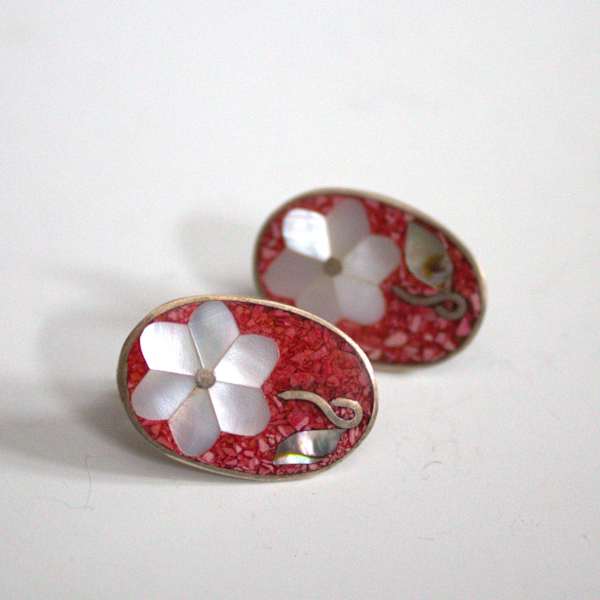 Earrings by Unknown, Mexico, Image 1.