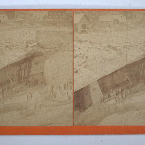 Quarry Scene, Rutland Marble Co. by C.W. Nichols, Image 5.