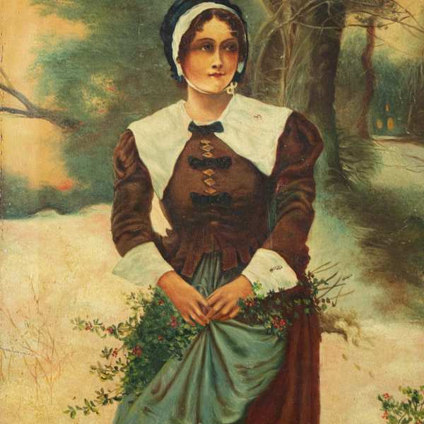 Gathering Holly by F. Pleasance, Image 1.