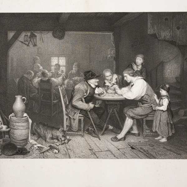 Die Spieler (The Gambler) by Johann Friedrich Vogel, Image 2.