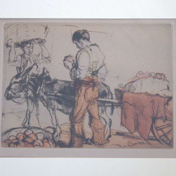 The Orange Cart by Armand Coussens, Image 1.
