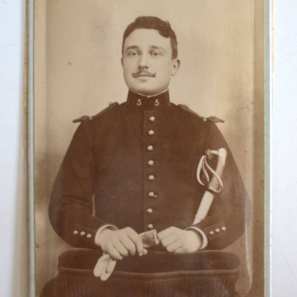 Assorted French Soldiers (Set of Four) by L. Delfoch, Jules Gotte, Paul Verron, Image 1.