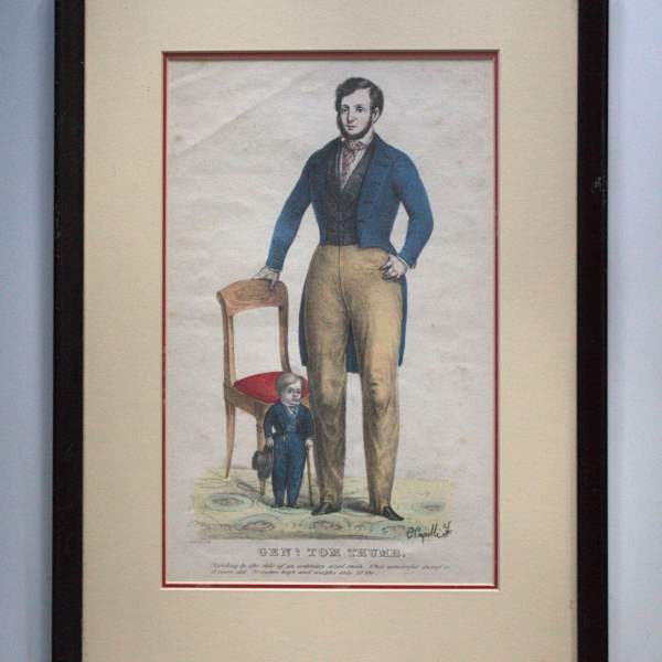 General Tom Thumb by Nathaniel Currier, C. Capelli, Image 3.