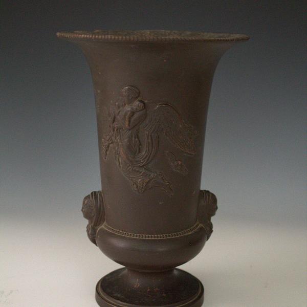 Basalt Vase by Wilhelm Schiller & Sons, Image 1.
