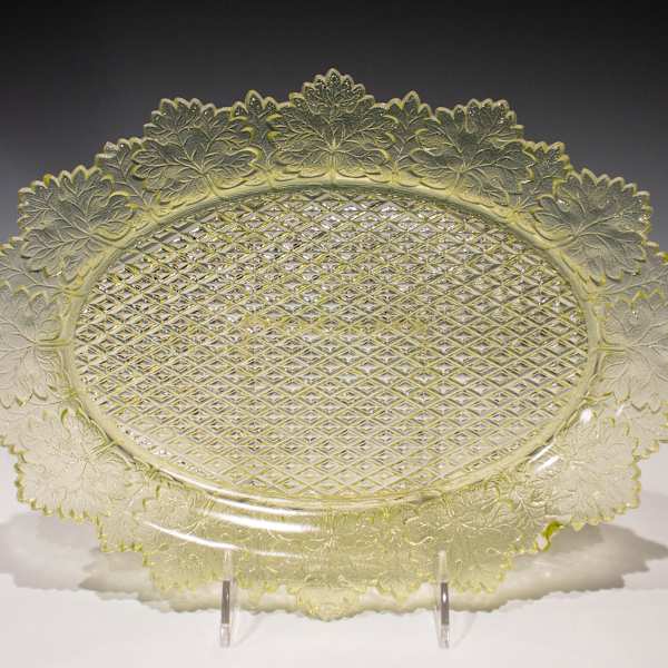 Berry Plate by Gillinder & Sons, Image 1.