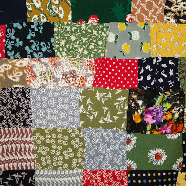 Quilt Top by Frances Merritt Drees, Image 1.