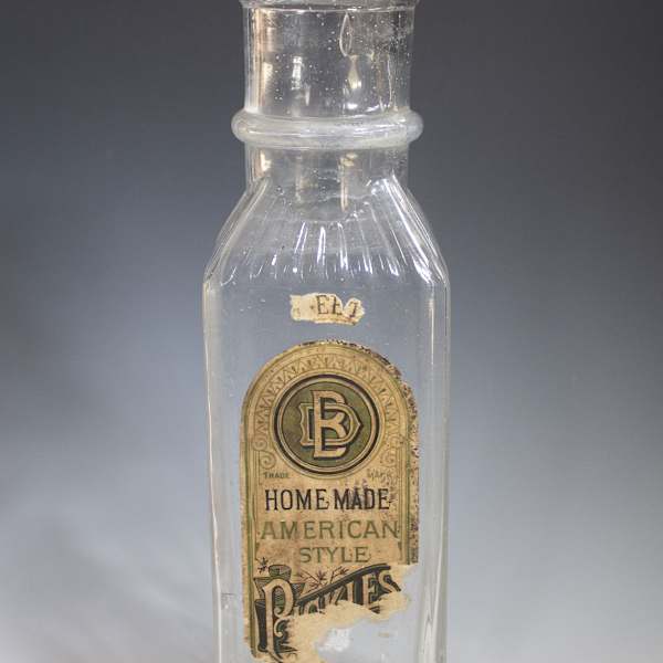 Pickle Bottle by Dodson-Braun Mfg. Co., Image 1.