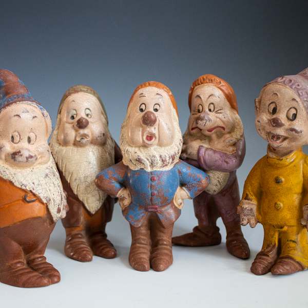 Snow White's Dwarves by Seiberling Latex Co., Image 1.