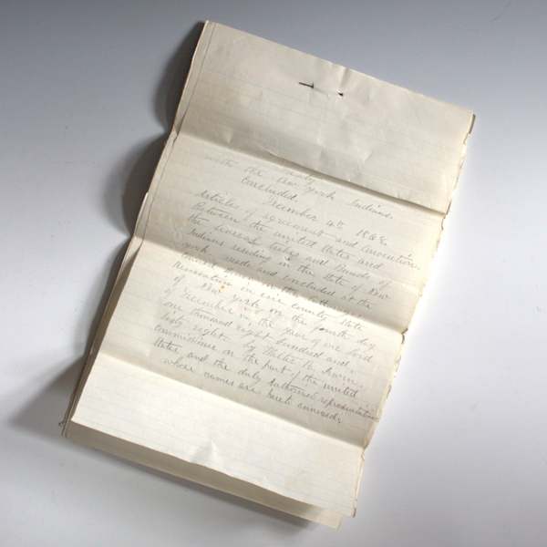 Treaty by Thomas Alvord, Image 1.