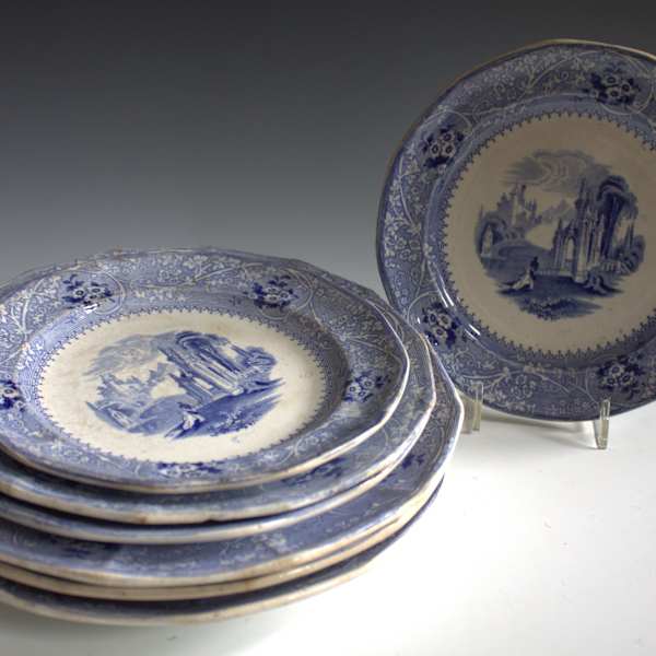 Set of Dishes by William Adams & Sons, Image 2.