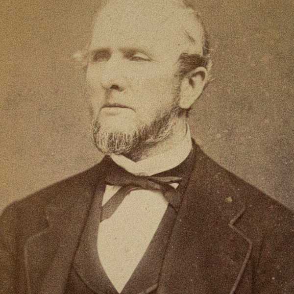 Portrait of Dr. Oliver Payson Hubbard by Henry Osgood Bly, Image 1.