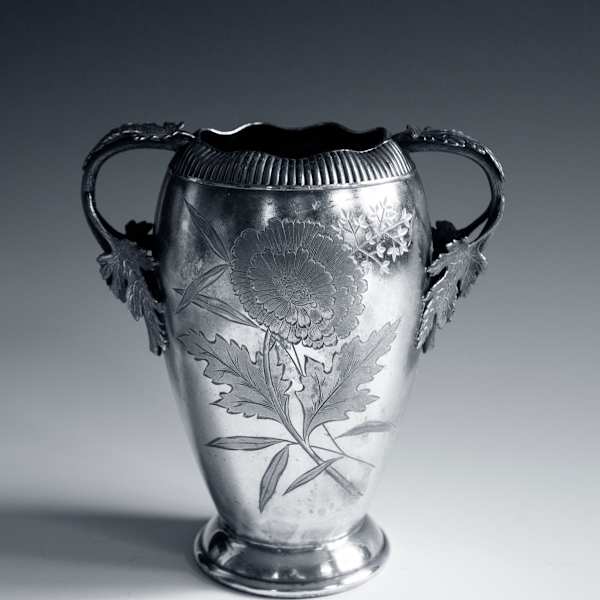 Vase by Hartford Silver Plate Co., Image 1.