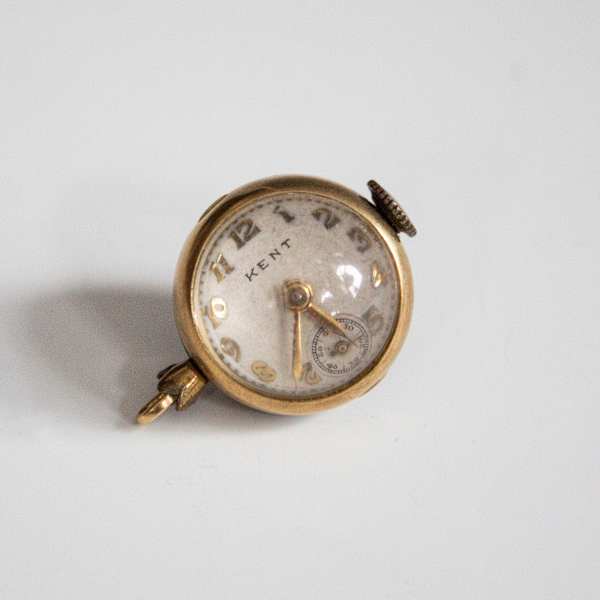 Crystal Ball Watch Pendant by Elbon Watch Co., Image 1.