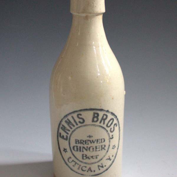 Ginger Beer Bottle by Ennis Bros., Image 1.