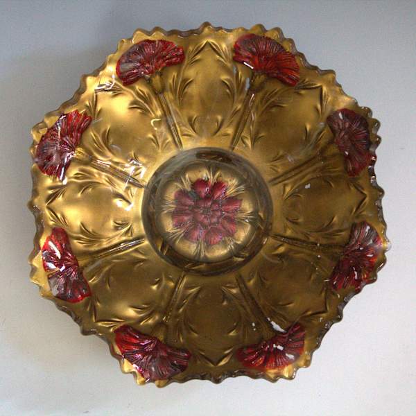 Bowl by Lancaster Glass Company, Image 1.