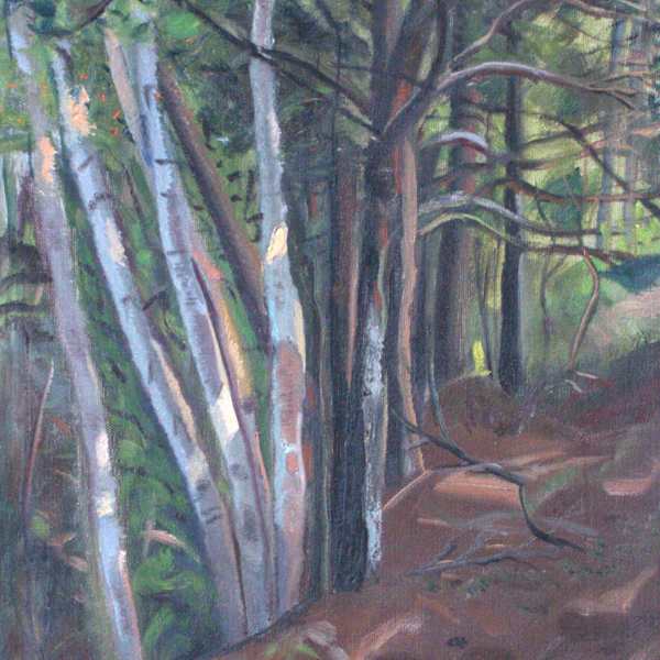 Woodland Path by Belle S. Gitelman, Image 1.
