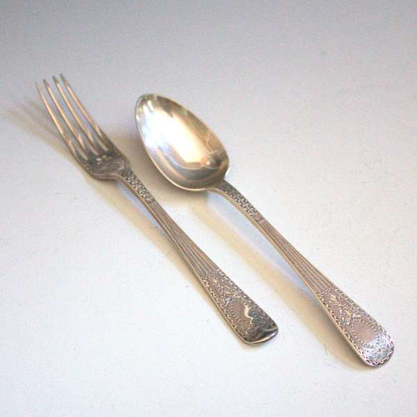 Flatware (Set of Two) by Walter & John Barnard, Image 3.