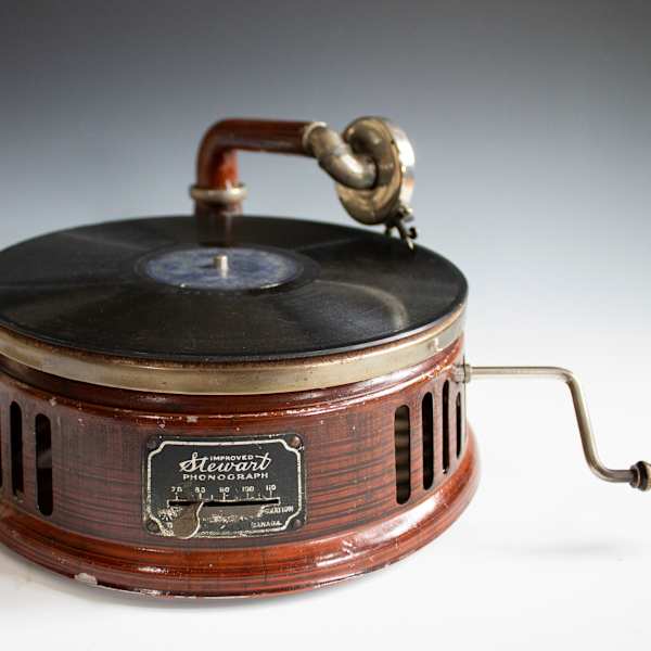 Portable Phonograph by Stewart, Image 2.