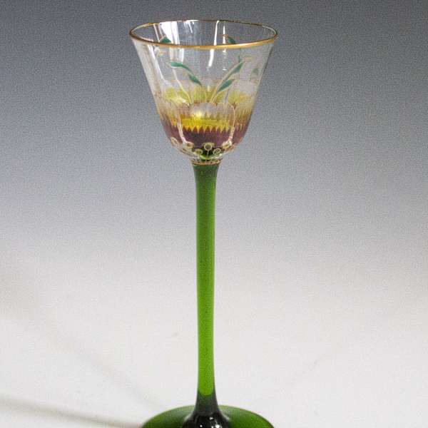 Cordial Glass by Theresienthal, Image 1.
