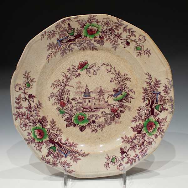 Dinner Plate by John Wedg Wood, Image 1.