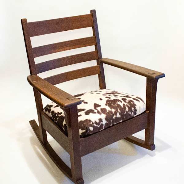 Rocking Chair by Charles P. Limbert Co., Image 2.