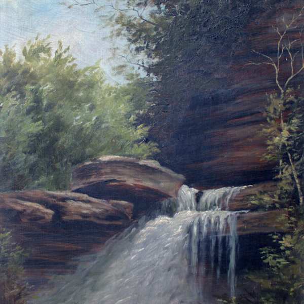 Watauga Falls by Harriet L. S--, Image 1.
