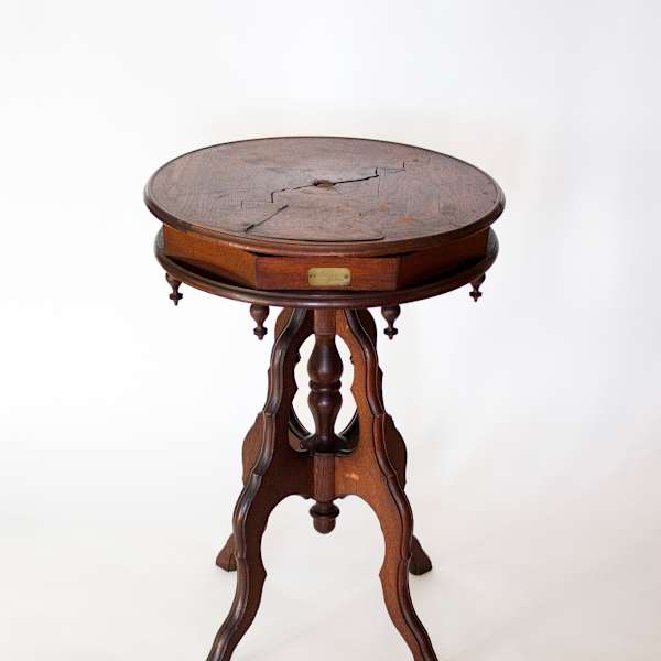 Revolving Worktable by Chauncey Caple, Image 3.