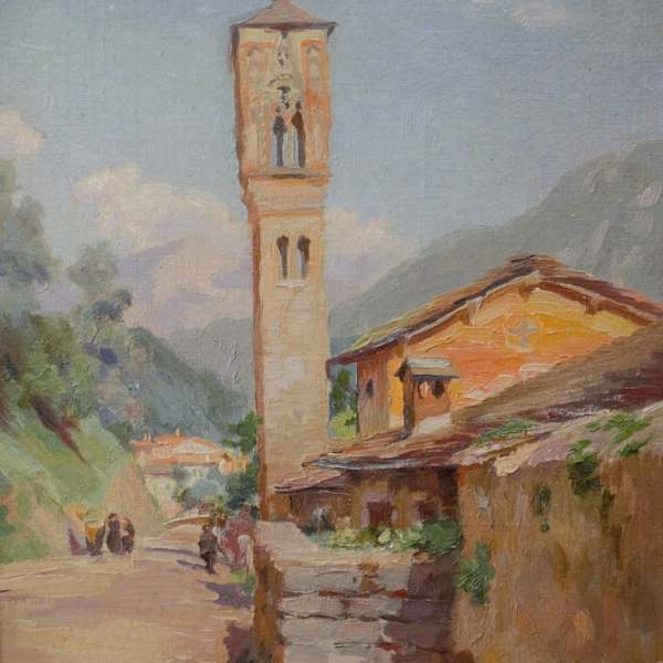 Santa Maria Maddalena, Ossuccio, Lake Como by Mary Eva Hird, Image 4.