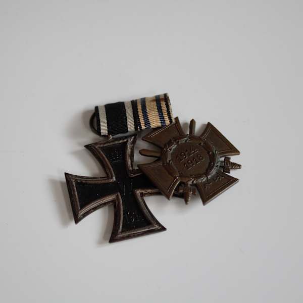 Iron Cross and Hindenburg Cross by KMF, Königliches Münzamt Orden, Image 2.