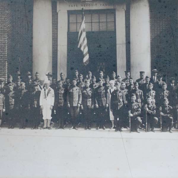 World War I Veterans, St. Johnsville, New York by W.H. Fox, Image 1.