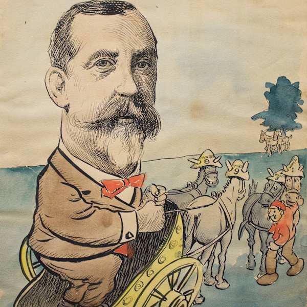 Burros (Boroughs) and the Race for Victory by V. Floyd Campbell, Image 1.