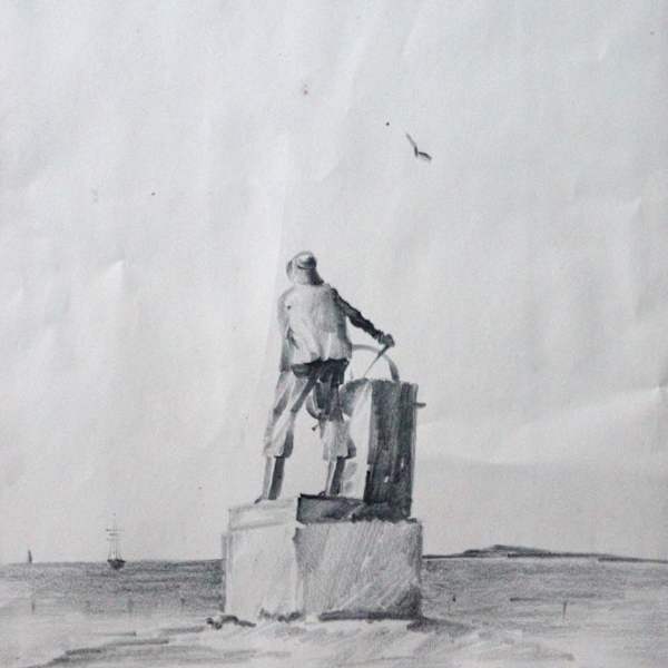 Fisherman's Monument, Gloucester, Massachusetts by M.C. Meelig, Image 1.