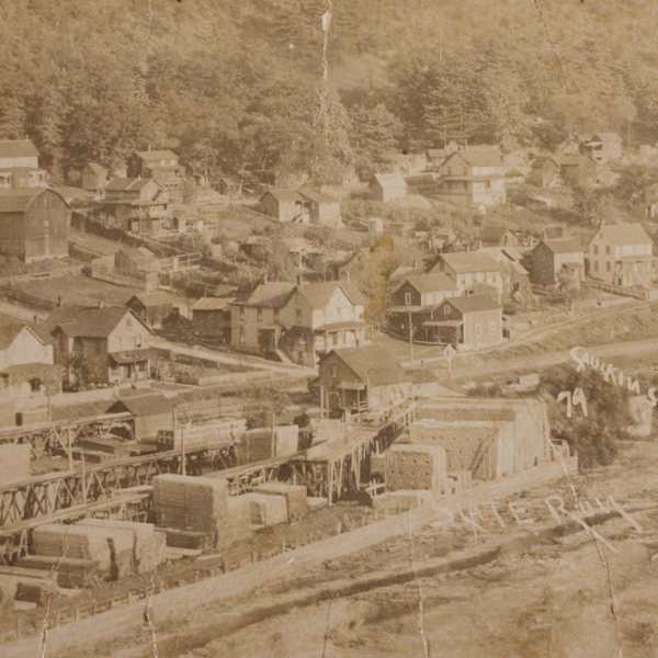Slate Run, Pennsylvania by Nelson Adelbert Caulkins, Image 1.